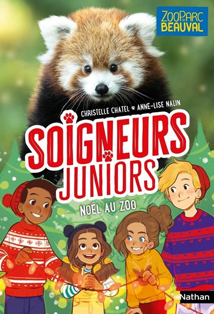 PNB - Soigneurs juniors : Noël au zoo - Chatel Christelle,Anne-Lise Nalin - ebook