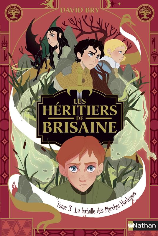 Les héritiers de Brisaine Tome 3/5 : La bataille des marches hurleuses - Roman Fantasy - Dès 9 ans - David Bry,Noémie Chevalier - ebook