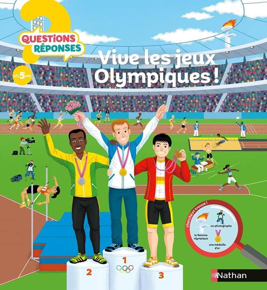 Questions/Réponses Vive les jeux olympiques ! - Jean-Michel Billioud,Pierre Caillou - ebook