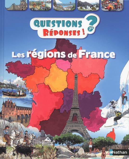 Les régions de France - Mirza Sandrine,Emmanuel Cerisier - ebook