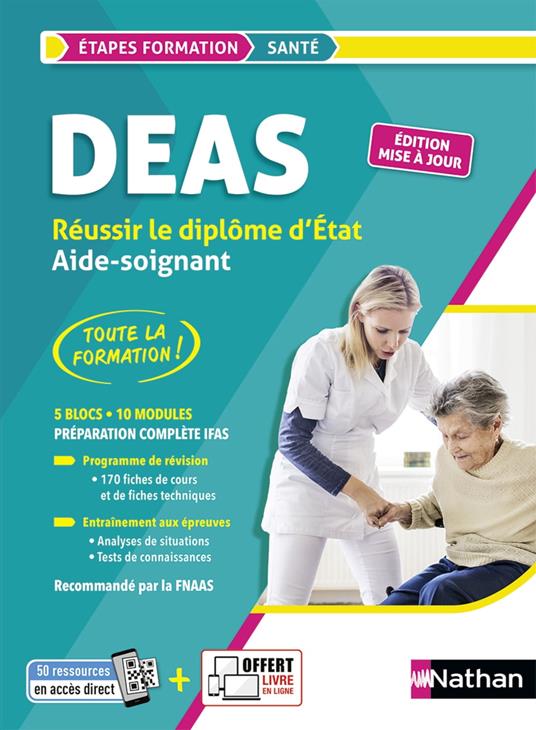 DEAS - Réussir le diplôme d'Etat d'Aide-soignant - EPUB - REBIH, Louisa -  Seon, Lydie - Ebook in inglese - EPUB3 con Adobe DRM