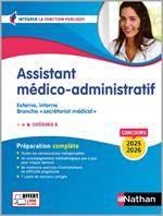 Concours Assistant médico-administratif 2025/2026 - Catégorie B - ePUB