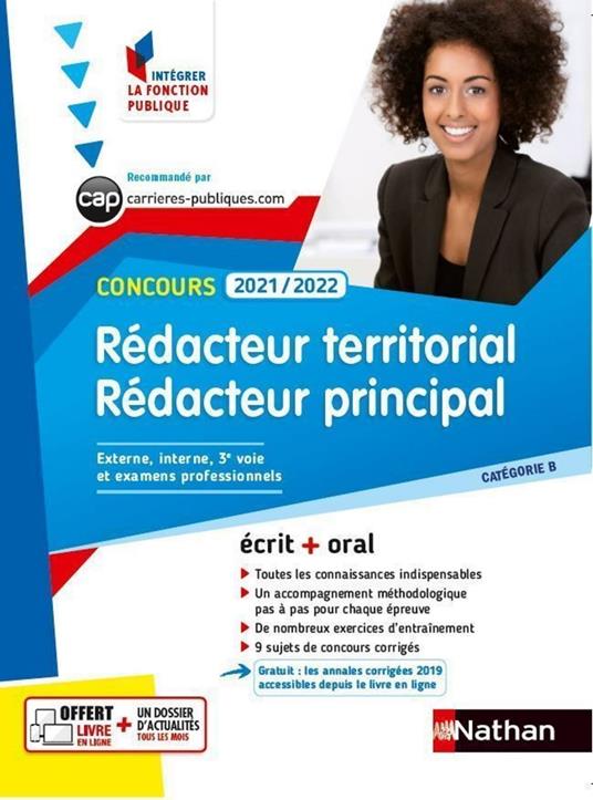 Concours Rédacteur territorial et Rédacteur principal - EPUB