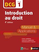 Introduction au droit - Manuel et applications - DCG 1 (E-PUB 2) - 2016