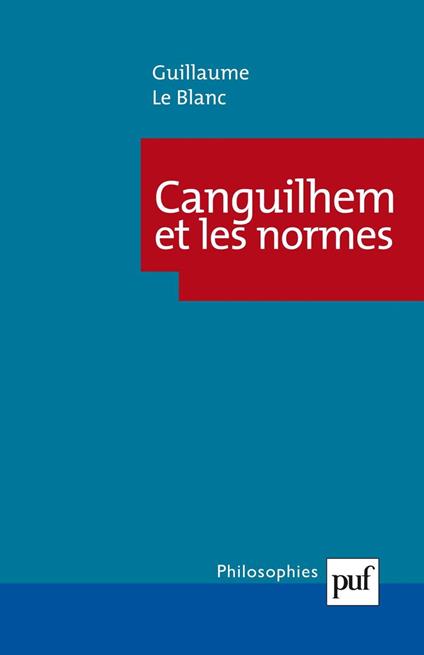 Canguilhem et les normes