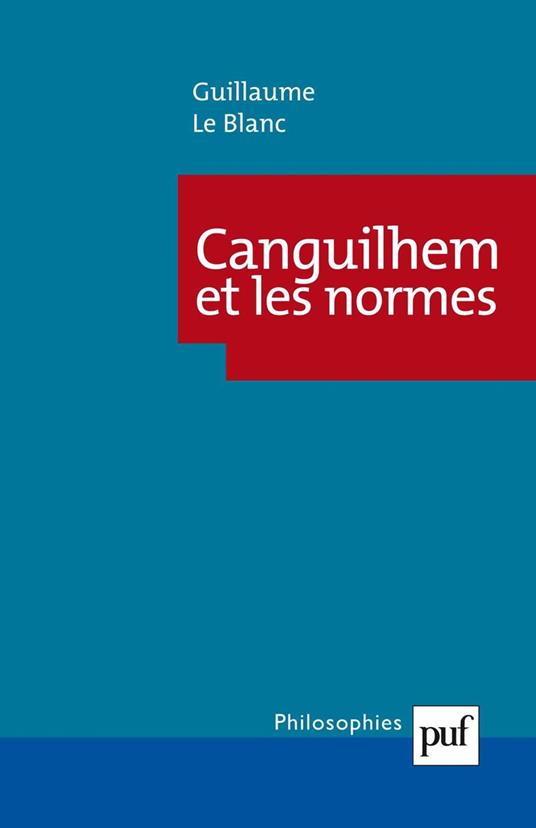 Canguilhem et les normes