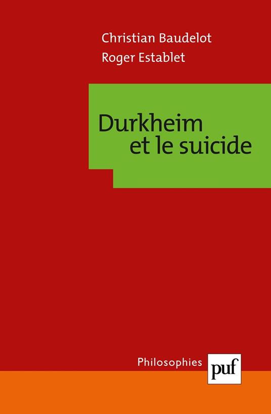 Durkheim et le suicide