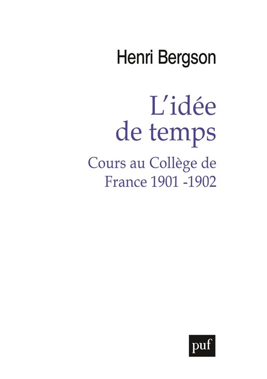 L'idée de temps