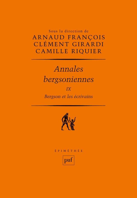 Annales bergsoniennes, IX