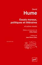 Essais moraux, politiques et littéraires