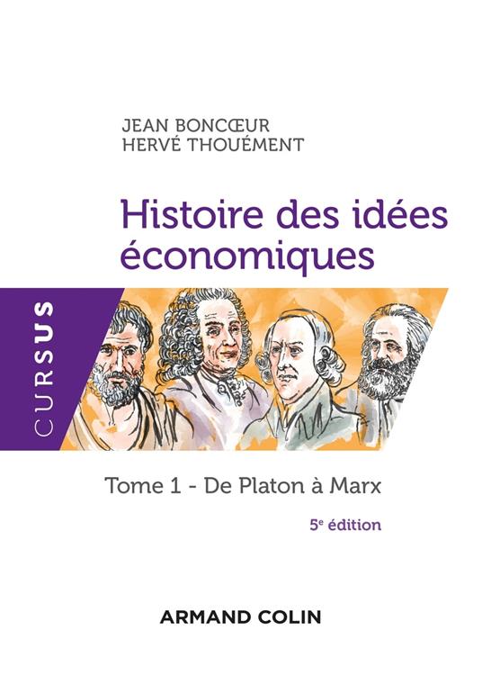 Histoire des idées économiques - 5e éd. - Boncoeur, Jean - Thouément Hervé,  - Ebook in inglese - EPUB3 con Adobe DRM | IBS