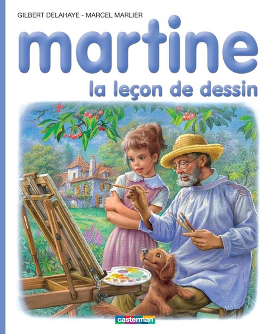 Martine, la leçon de dessin - Gilbert Delahaye,Marcel Marlier - ebook