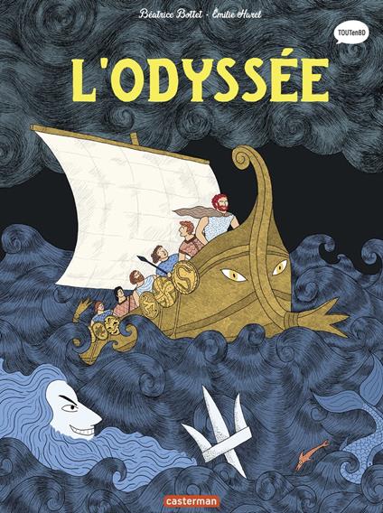 La mythologie en BD - L'Odyssée - Béatrice Bottet,Émilie Harel - ebook