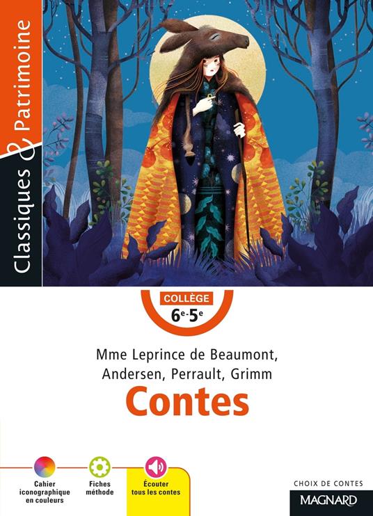 Contes Mme Leprince de Beaumont, Andersen, Perrault, Grimm - Classiques et Patrimoine