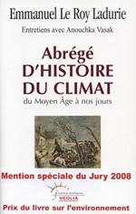 Abrégé d'histoire du climat