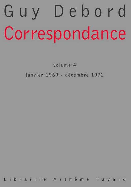 Correspondance, tome 4