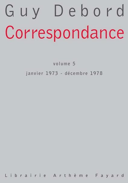 Correspondance, volume 5