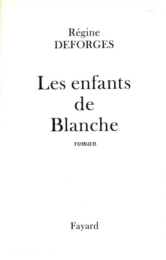 Les Enfants de Blanche