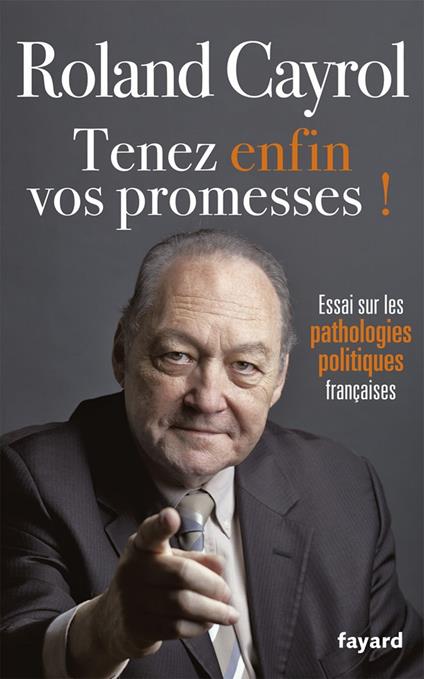 Tenez enfin vos promesses !