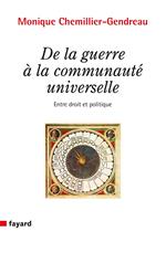 De la guerre à la communauté universelle