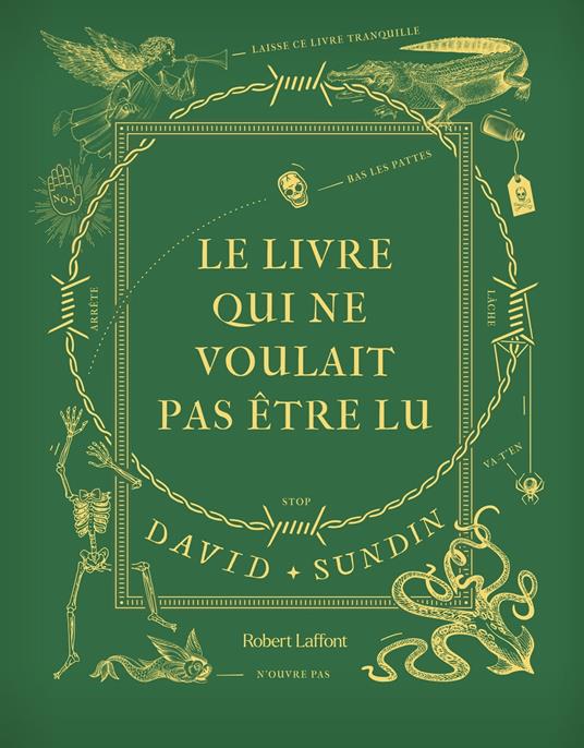 Le Livre qui ne voulait pas être lu - David Sundin,Anna POSTEL - ebook