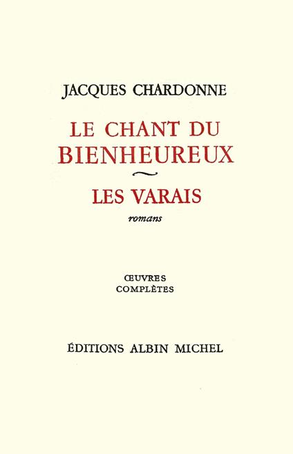 Le Chant du bienheureux