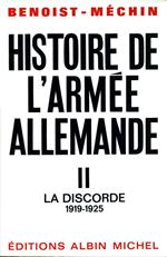 Histoire de l'armée allemande - tome 2