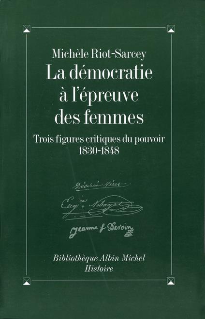 La Démocratie à l'épreuve des femmes