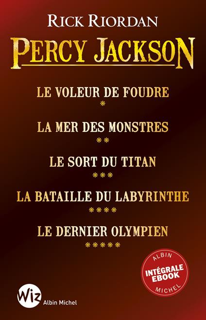 Percy Jackson - Intégrale - Rick Riordan - ebook