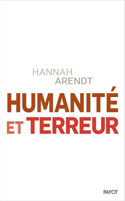 Humanité et terreur