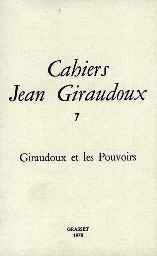 Cahiers numéro 7