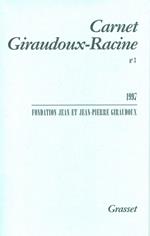 Carnet Giraudoux Racine Tome 3