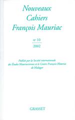 Nouveaux cahiers François Mauriac n° 10