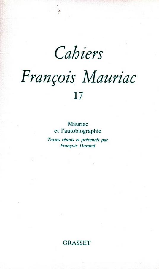 Cahiers numéro 17