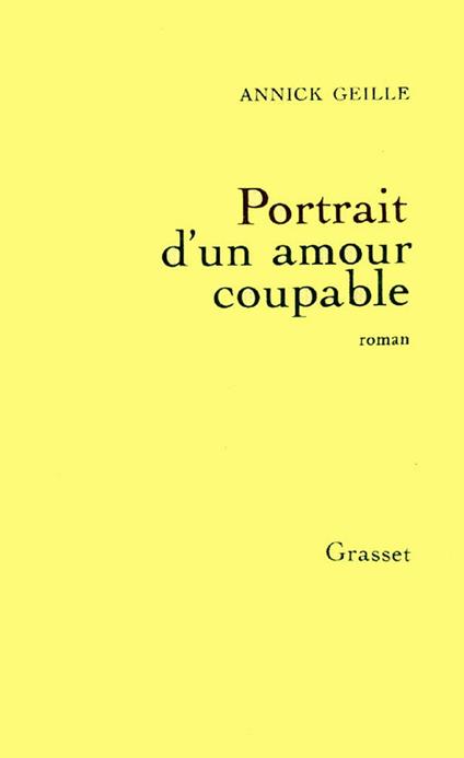 Portrait d'un amour coupable