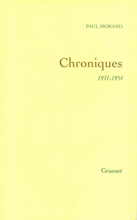 Chroniques