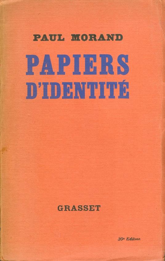 Papiers d'identité