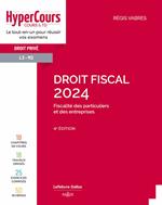 Droit fiscal 2024 4e éd.