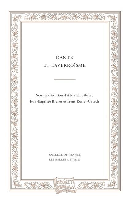 Dante et l'averroïsme