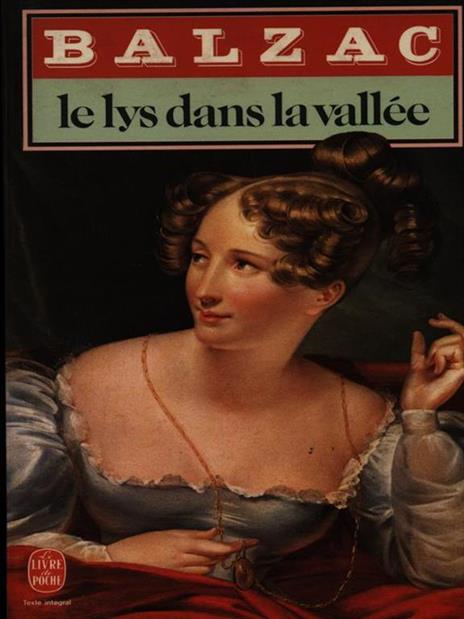 Le lys dans la vallee - Honoré de Balzac - copertina