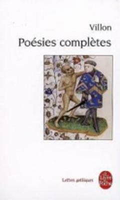 Poesies completes - Francois Villon - cover