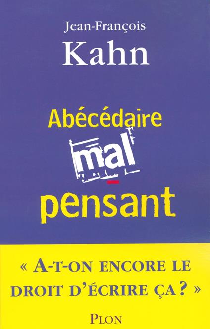 Abécédaire mal-pensant