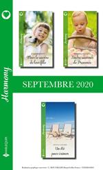 Pack Mensuel Harmony : 3 romans (Septembre 2020)