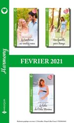 Pack mensuel Harmony : 3 romans (Février 2021)