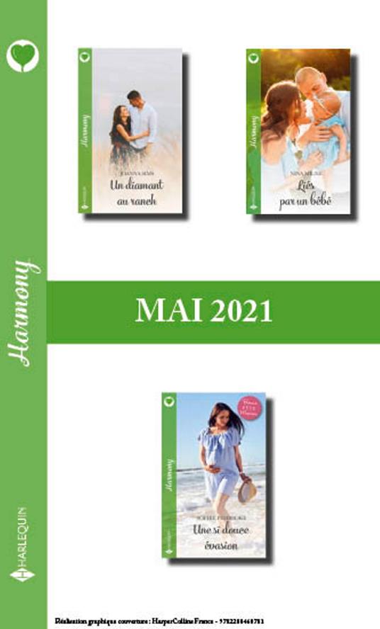 Pack mensuel Harmony : 3 romans (Mai 2021)