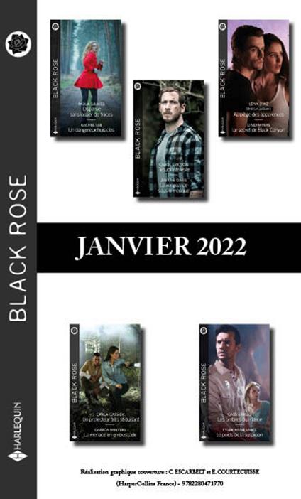 Pack mensuel Black Rose - 10 romans (Janvier 2022)