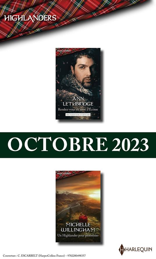 Pack mensuel Highlanders - 2 romans (Octobre 2023)