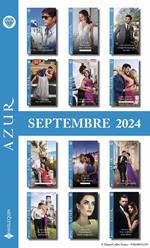 Pack mensuel Azur - 11 romans + 1 gratuit (septembre 2024)