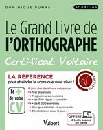 Le Grand Livre de l'orthographe - Certificat Voltaire