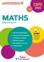 CRPE 2025 - Maths - Epreuve écrite (M2)